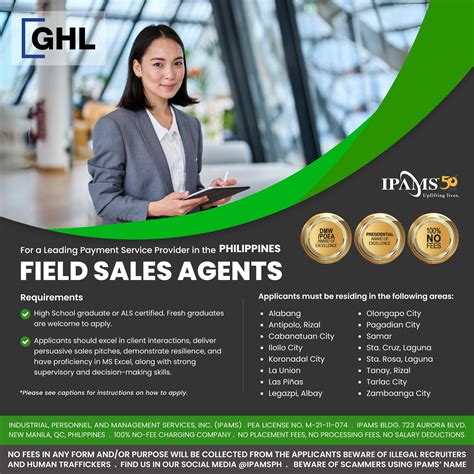 Urgent hiring Jobs in Antipolo City Rizal .